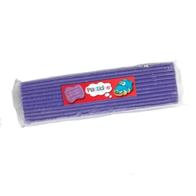 Image of Plasticine One Colour Slab 400g Violet, Modelling Compound for Professional Animators and Model Makers, Never Dries Out, Make Sculptures, Models Stop Motion Animations
