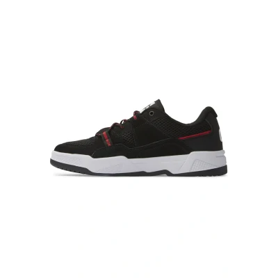 Image of DC Shoes Construct Trainers, Size: 7, Kho black hot coral Leather