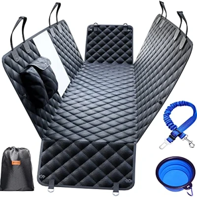 Image of PETPROVED Dog Car Seat Cover for Dogs Hammock Covers Cars Back Seats Waterproof Rear
