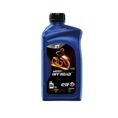 Image of ELF Moto 2 Stroke Off Road Motorcycle Oil 1L Synthetic based Motorbike