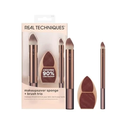 Image of Real Techniques Make Up Saver Sponge and Brush Kit