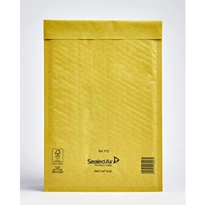 Image of Mail Lite F/3 220 mm x 330 Padded Mailing, Gold, 1 Bag