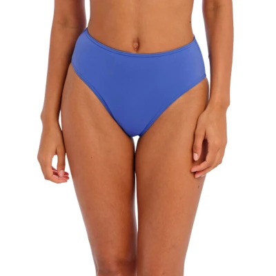 Image of 7236 Freya Jewel Cove High Waist Bikini Brief Plain Azure