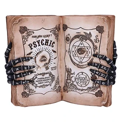 Image of Nemesis Now Psychic Compendium Palmists Grimoire Figurine