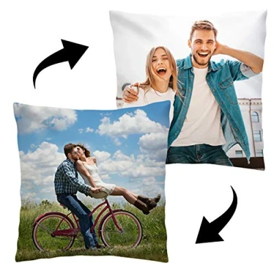 Image of Ferocity Personalised Double Sided Printed Cushion Gift with your Photo and text (45 x 45 cm) Print Image for any Occasion (with filling) fullprint [091]