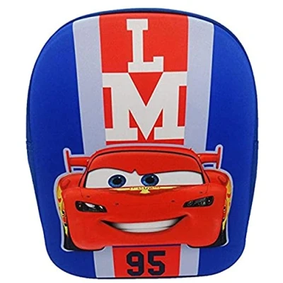 Image of Disney Car 3D Backpack Rucksack School Bag Nursery Travel Backpack, 31cm
