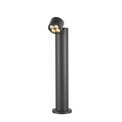 Image of SLV LED path light R Cube 70, anthracite, aluminium, height 70 cm