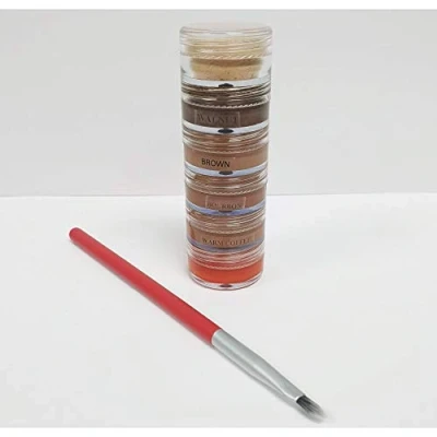 Image of Veil Cover Cream Veins Concealer &amp; Colour Corrector Stack with Setting powder Brush (Dark)