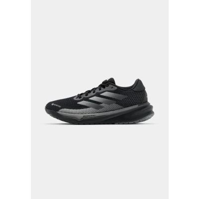 Image of adidas Performance Supernova GTX Road running shoes, Men&#039;s, Size: 5, Core black/iron metallic Textile/synthetics