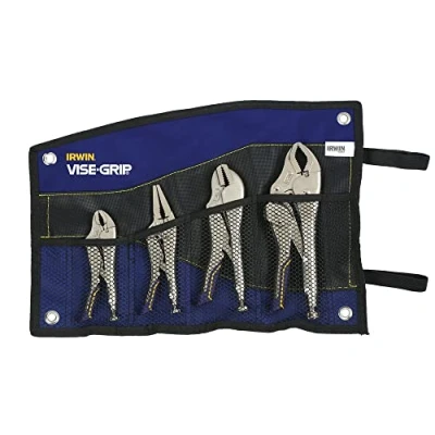 Image of IRWIN Vise Grip Locking Pliers, Fast Release, 4 Piece Set (IRHT82592)