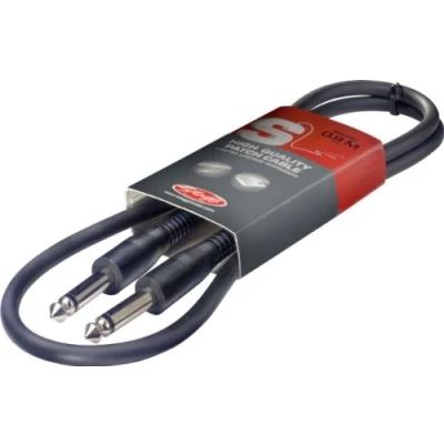 Image of Stagg SPC030 30 cm Mono Jack Patch Cable