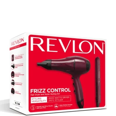 Image of Revlon Frizz Control Styling Set, 1 Count (Pack of 1), Various
