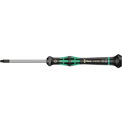 Image of Wera 05118186001 TX10 x 60 mm 2067 TORX Driver with Holding Function Silver