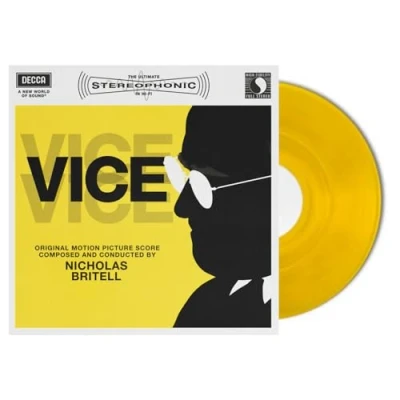 Image of Original Soundtrack Vice [Original Motion Picture Score]: 5th Anniversary Yellow vinyl Sealed 2023 UK 2 LP set 5588729