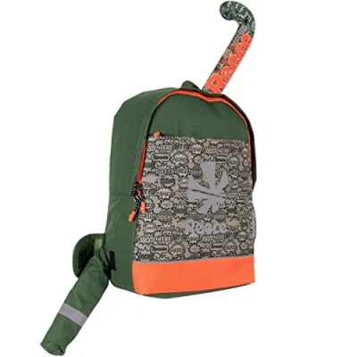 Image of Reece Hockey Ranken Backpack Stick Carry Bag School Club Dark Green