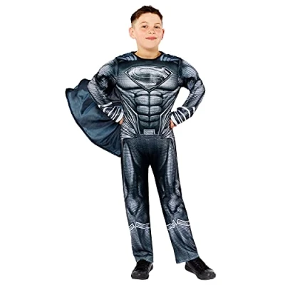Image of (PKT) (9912949) Child Boys Justice League Superman Costume (10 12yr)