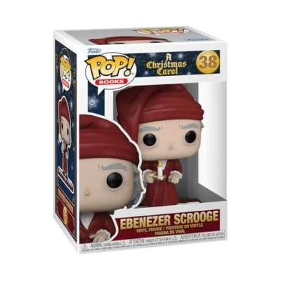 Image of Funko Pop! Movies: A Christmas Carol Scrooge Collectable Vinyl Figure Gift Idea Official Merchandise Toys for Kids &amp; Adults Movies Fans Model Collectors and Display