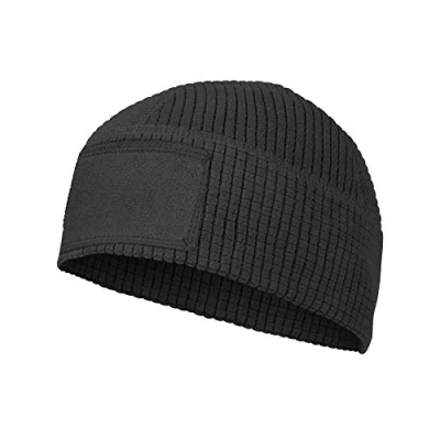 Image of Helikon Tex RANGE BEANIE CAP Grid Fleece Black M/Regular