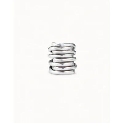 Image of Uno de 50 ANI0302MTL000XL Women&#039;s Ring Silver Plated Size Adjustable