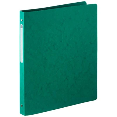 Image of Exacompta ref. 51250E 1 Glossy card binder 4 round rings 15 mm diameter 20 spine External dimensions: 32 x 25 cm A4 file format 5 random colors