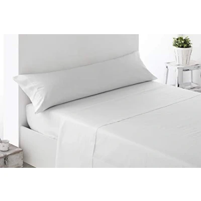 Image of Miracle Home Cushion Cover Soft and Comfortable Cotton 50% Polyester White 105cm