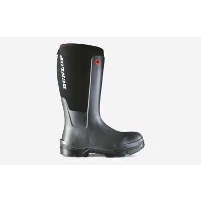 Image of Dunlop Snugboot WorkPro Safety Wellington Unisex Black Mixed Material Size UK 5