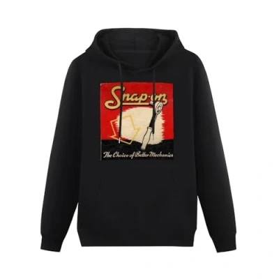 Image of propr Snap On Hoody Black Graphic Mens Hoodie Sweatershirt M