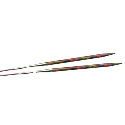 Image of KnitPro 5.5 mm Symfonie Interchangeable Special Circular Needles, Multi Color