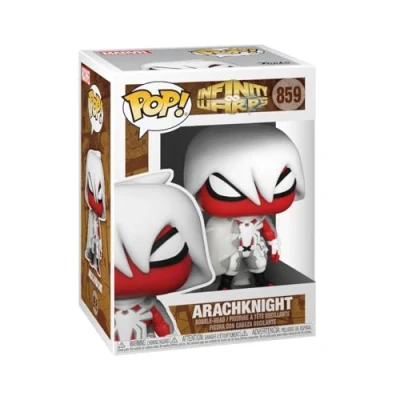 Image of Funko POP! Marvel: Infinity Warps Arachknight Collectable Vinyl Figure Gift Idea Official Merchandise Toys for Kids &amp; Adults Comic Books Fans Model Collectors and Display