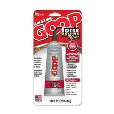 Image of Eclectic Products 144100 2 Pack 1 oz. Amazing Goop Trim Repair Adhesive, Clear **2pack**