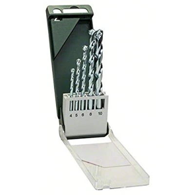 Image of Bosch 2609255460 Masonry Drill Bit Set (5 Pieces)
