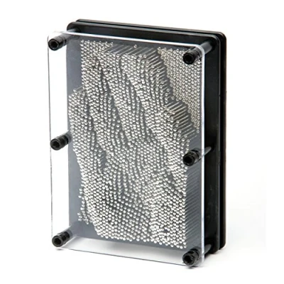 Image of Funtime Gifts Pin Art 3D Sculpture Silver, One Size, ET7547