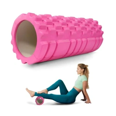 Image of Mobiclinic®, Foam Roller 3 Levels of Intensity, Massage Roller, Exercise for Yoga, Pilates, Gym, All Body, Portable, Versatile, FitRoller, 14 x 33 cm, Trigger Point Fitness Deep