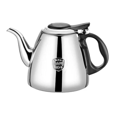 Image of Broco Teapot,1.2L Stainless Steel Stove top Teapot Tea Coffee Pot Kettle Heat Resistant Handle 1.2L