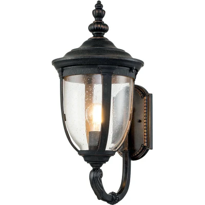 Image of Cleveland Outdoor Wall Lantern Weathered Bronze, IP44