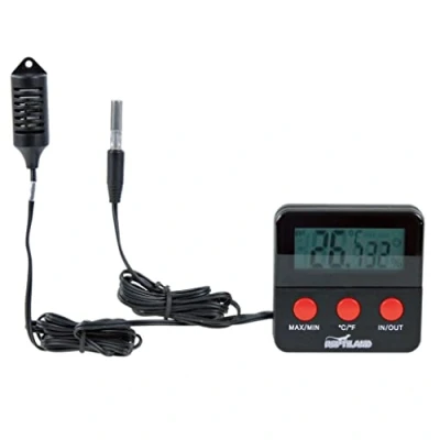 Image of Trixie Digital Thermo/Hygrometer with Remote Sensor for precise monitoring of the temperature and air hum