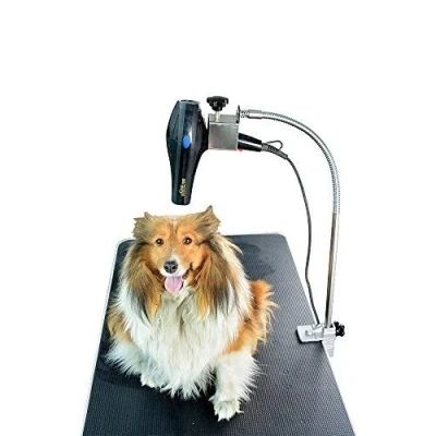 Image of Gravitis Pet Supplies Professional Hair Dryer Holder only Suitable for use with Dog Grooming Table