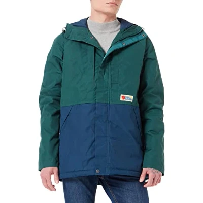 Image of Fjällräven F84128 667 638 Vardag Lite Padded Jacket, Men, Arctic Green/Storm, XL
