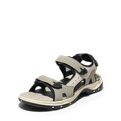 Image of DREAM PAIRS Women&#039;s Walking Sport Athletic Sandals Comfort Open Toe Casual Outdoor Hiking Summer Shoes,Size 9,BEIGE,SDSA2401W