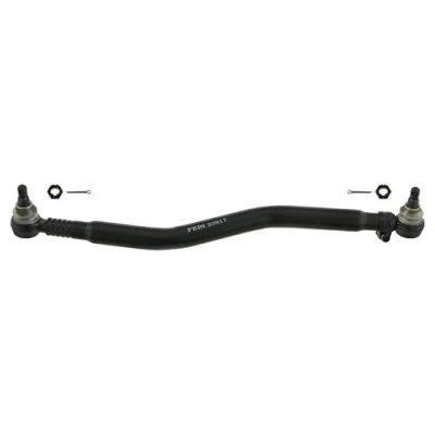 Image of 20393059, 3988698, 3988700, 8156657 Centre Rod Assembly FEBI BILSTEIN 23917 Front Axle Push with castellated nut and split pins BMTS Turbo NEW