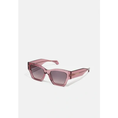 Image of Versace Woman VE4492U 551646 Sunglasses Acetate Pink Squared Normal Shaded