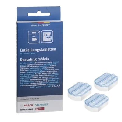 Image of Masterpart Pack Of 3 Descaling Tablets To Fit Bosch Coffee Machines