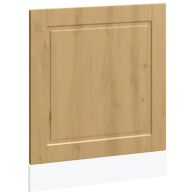Image of vidaXL Dishwasher Panel Artisan Oak Engineered Wood 60x1.5x67cm Porto Range for Durable, Stylish Kitchen Integration
