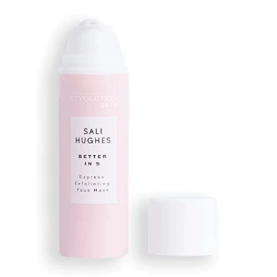 Image of Revolution Skincare London X Sali Hughes Better in 5 Express Exfoliating Mask, Allow Dull Skin to Shine, For All Types, 50ml