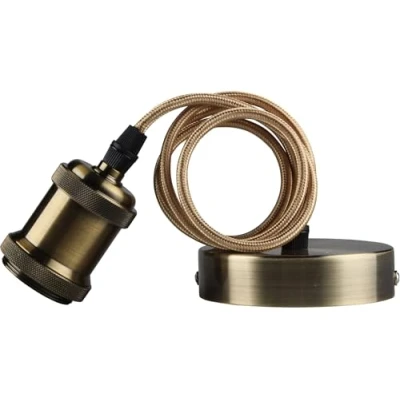 Image of Kosnic CAL BRZ/E27 Calla Pendant Light, Bronze
