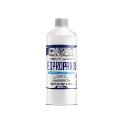 Image of Isopropyl Alcohol 99.9% IPA Isopropanol Pure Grade 0.5 Litre Rubbing for Cleaning and Disinfecting Solvent Electronics, Glass, Appliances (500ml)