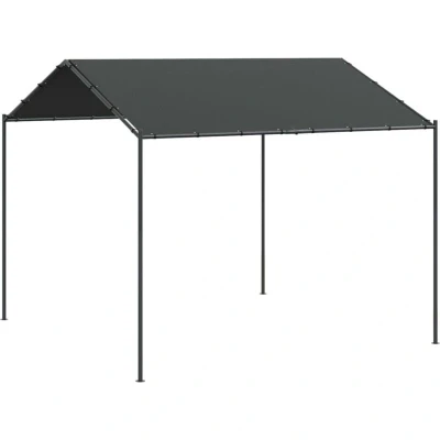 Image of vidaXL Canopy Tent Anthracite 3x3 m Steel and Fabric