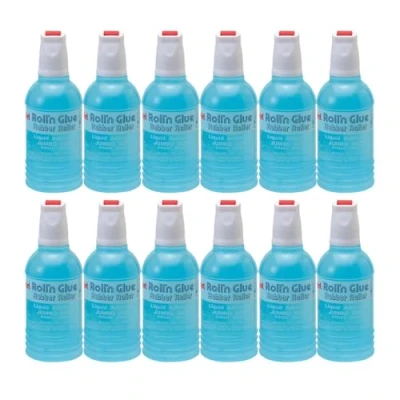 Image of Pentel Roll n Glue 55ml bottle pk 12