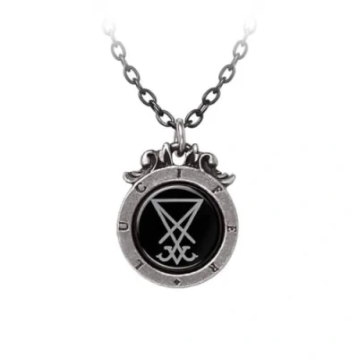Image of Alchemy Gothic Seal of Lucifer Pendant