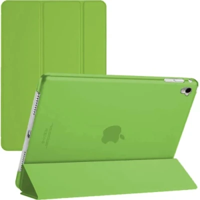 Image of TechDealsUK Smart Case for iPad Pro 10.5 (2017) &amp; Air 3 (2019) A2153, A2123, A2152,A1709, A1701 Magnetic Stand Cover with Automatic Wake/Sleep (Green)